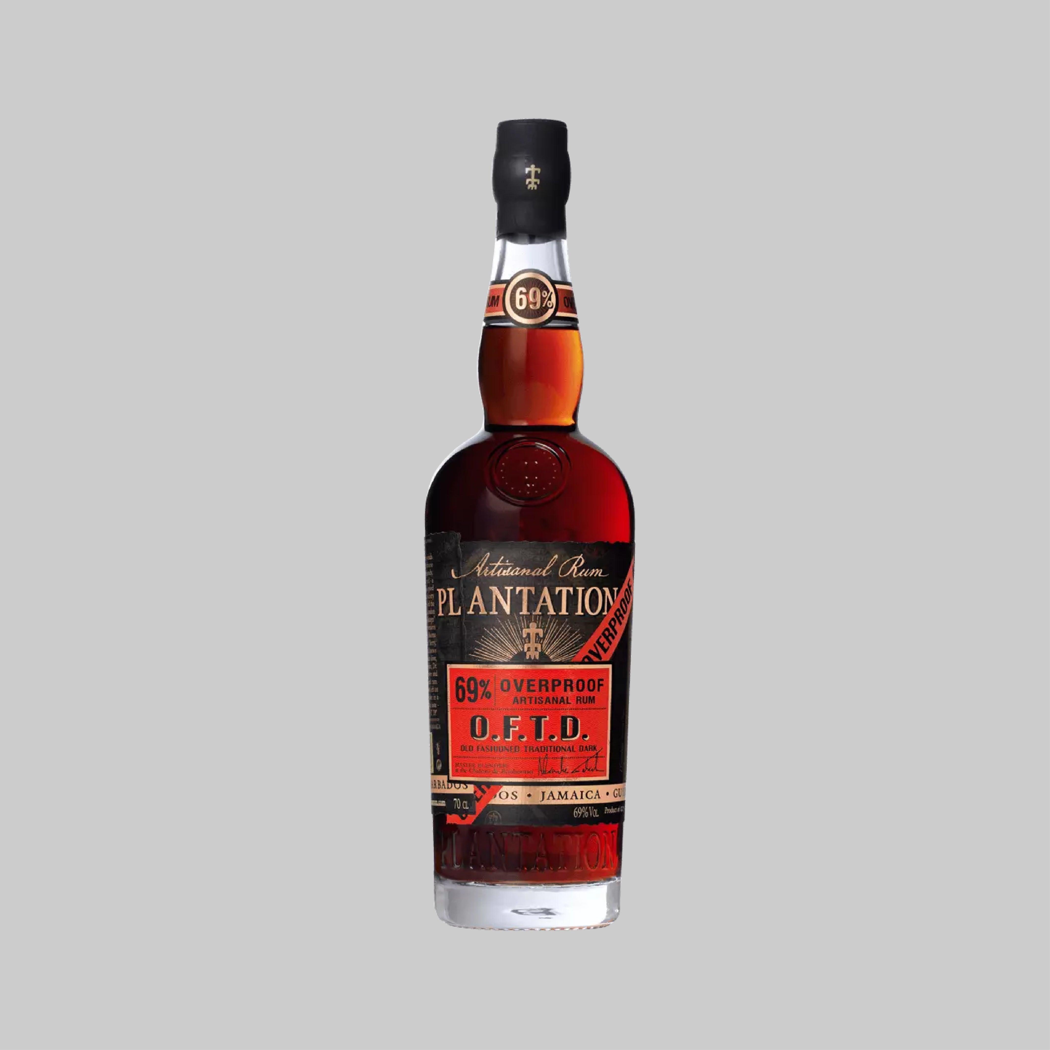 Plantation OFTD Overproof Rum 700ml 69.0% | TIME2DRINK